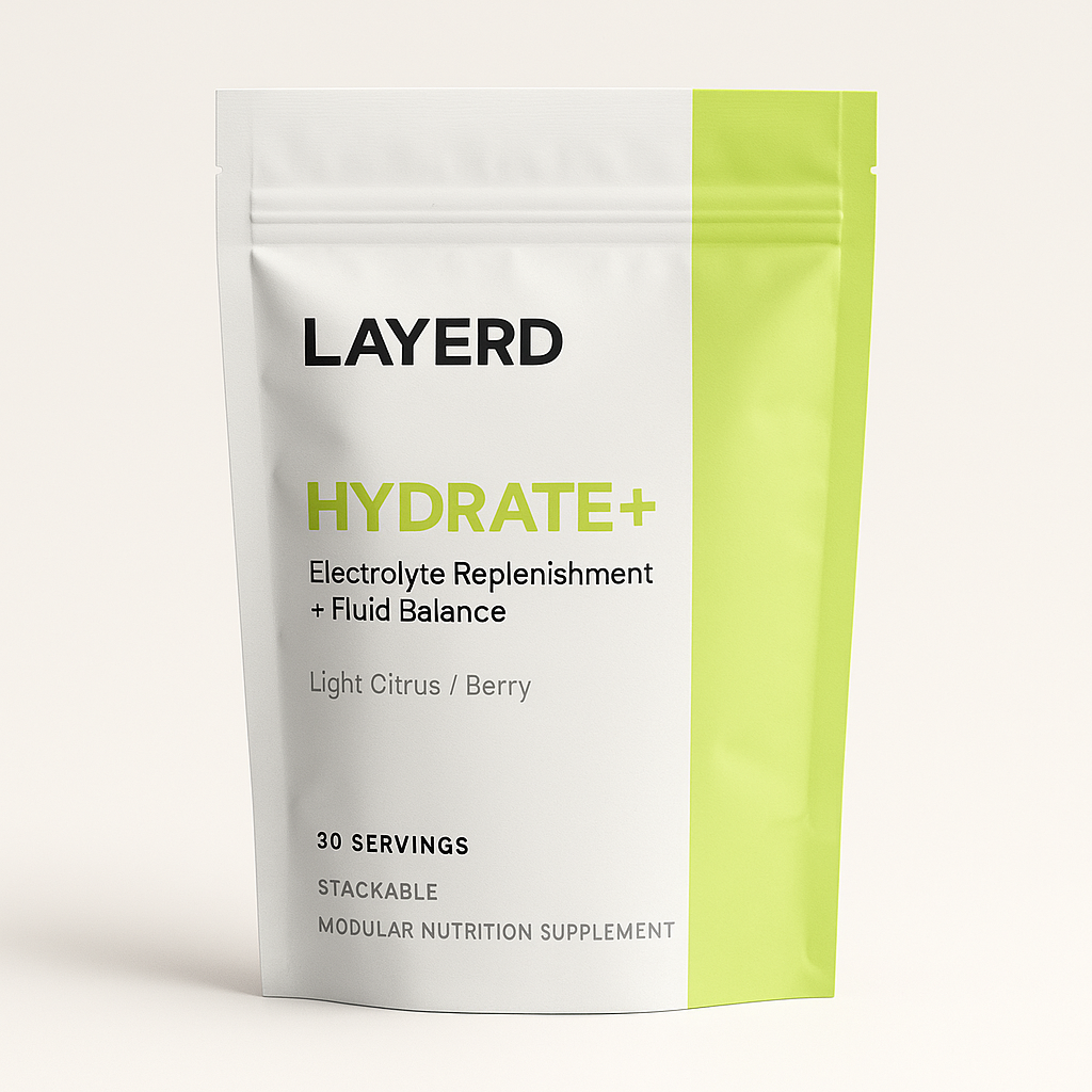 HYDRATE+ — Advanced Electrolyte & Hydration Support